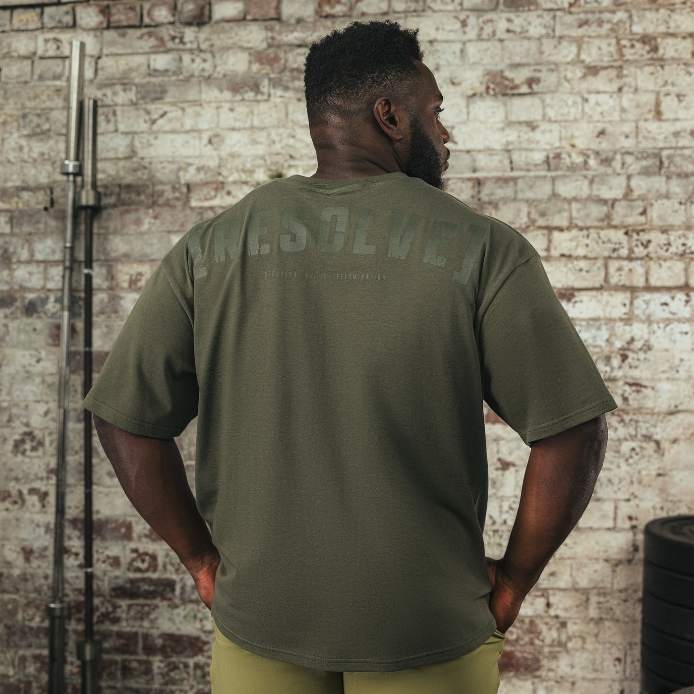 Resolve Oversized T-shirt (Khaki)